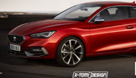 2020 SEAT Leon Coupe渲染看起来像是奥迪TT的竞争对手