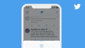 Twitter将在推文上添加警告标签，并提前选举结果