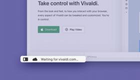 Vivaldi3.6的最大变化之一是新的PageAction功能