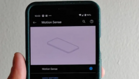 今年谷歌Pixel4的新功能之一是MotionSense