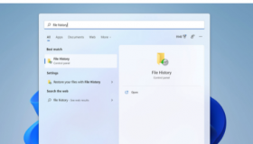 Windows11削弱文件历史记录以支持OneDrive备份
