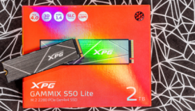 威刚XPG Gammix S50 Lite固态硬盘评测