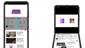 三星的GalaxyZFlip获得全新的分屏YouTube体验