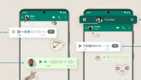 WhatsApp的语音消息更新将让您在向其他人发短信时收听