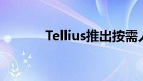 Tellius推出按需人工智能平台