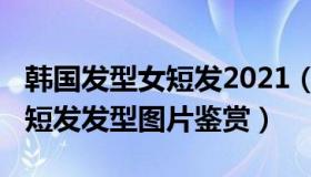 韩国发型女短发2021（2022年夏季韩国女生短发发型图片鉴赏）