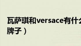 瓦萨琪和versace有什么不同（瓦萨琪是什么牌子）