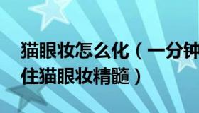 猫眼妆怎么化（一分钟怎么画猫眼妆眼线 抓住猫眼妆精髓）