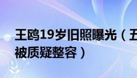 王鸥19岁旧照曝光（五官扁平简直判若两人被质疑整容）