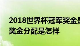 2018世界杯冠军奖金是多少 2018年世界杯奖金分配是怎样