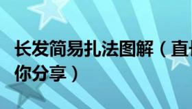 长发简易扎法图解（直长发发型打理小技巧与你分享）