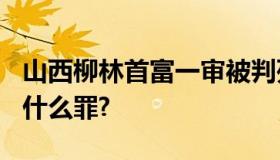 山西柳林首富一审被判死缓 这位首富是谁?有什么罪?