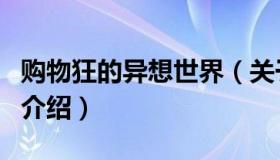 购物狂的异想世界（关于购物狂的异想世界的介绍）