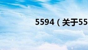 5594（关于5594的介绍）