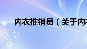 内衣推销员（关于内衣推销员的介绍）