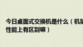 今日桌面式交换机是什么（机架式交换机和桌面式交换机在性能上有区别嘛）