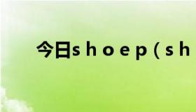 今日s h o e p（s h e的照片和资料）