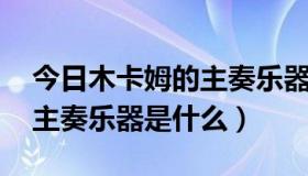 今日木卡姆的主奏乐器图片名称（木卡姆 的主奏乐器是什么）