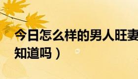 今日怎么样的男人旺妻相（男人的旺妻相 您知道吗）