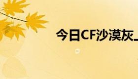 今日CF沙漠灰上房怎么上