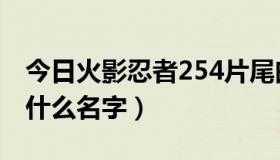 今日火影忍者254片尾曲（火影334主题曲叫什么名字）