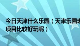 今日天津什么乐园（天津乐园现在的门票是多少有哪些游乐项目比较好玩呢）