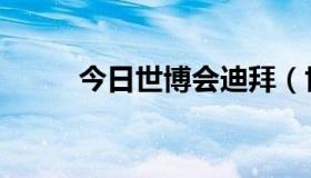 今日世博会迪拜（世博会的口号）