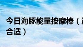 今日海豚能量按摩棒（海豚按摩棒怎么使用更合适）