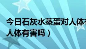 今日石灰水蒸蛋对人体有害吗（石灰水蒸蛋对人体有害吗）