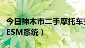 今日神木市二手摩托车交易市场价格（什么是ESM系统）