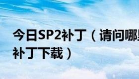 今日SP2补丁（请问哪里有SP2升级成SP3的补丁下载）