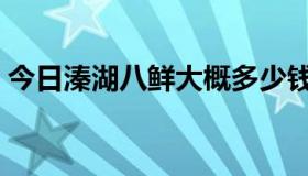 今日溱湖八鲜大概多少钱（溱湖八鲜是什么）