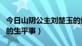 今日山阴公主刘楚玉的结局（山阴公主刘楚玉的生平事）