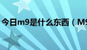 今日m9是什么东西（M9应该装些什么软件）