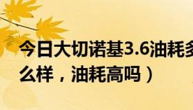 今日大切诺基3.6油耗多少?（大切诺基3.6怎么样，油耗高吗）