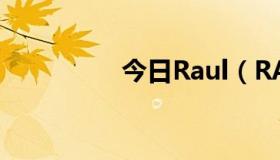 今日Raul（RAUL是谁）