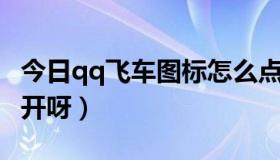 今日qq飞车图标怎么点亮（QQ飞车图标怎么开呀）