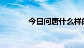 今日问唐什么样的网站是家？