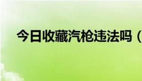 今日收藏汽枪违法吗（收藏气枪犯法吗）