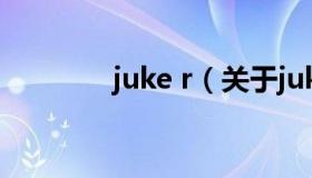 juke r（关于juke r的介绍）