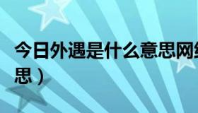 今日外遇是什么意思网络用语（外遇是什么意思）