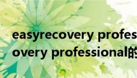 easyrecovery professional（关于easyrecovery professional的介绍）