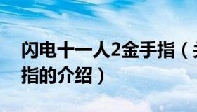 闪电十一人2金手指（关于闪电十一人2金手指的介绍）