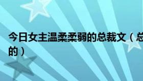 今日女主温柔柔弱的总裁文（总裁虐心小说,女主角温顺乖巧的）