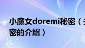 小魔女doremi秘密（关于小魔女doremi秘密的介绍）