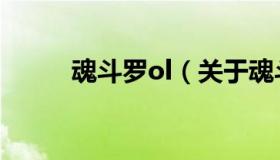 魂斗罗ol（关于魂斗罗ol的介绍）