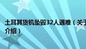 土耳其货机坠毁32人遇难（关于土耳其货机坠毁32人遇难的介绍）