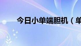 今日小单端胆机（单端胆机是什么）