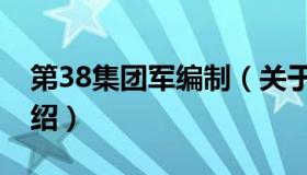 第38集团军编制（关于第38集团军编制的介绍）