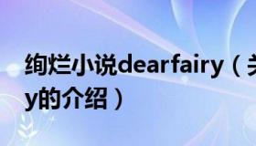 绚烂小说dearfairy（关于绚烂小说dearfairy的介绍）